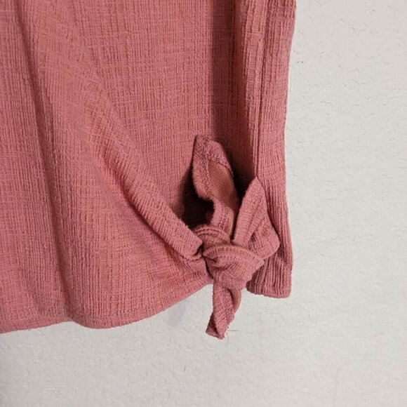 Madewell Texture & Thread Sleeveless Wrap Tie Shirt xxs - Picture 3 of 9